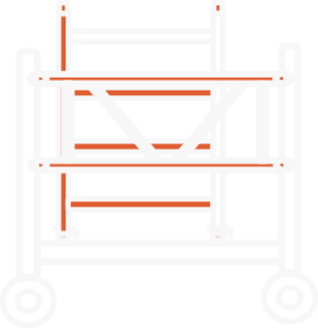 Easy to transport in the back of a van: trolley created from its own parts